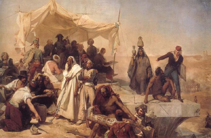 Leon Cogniet The Egypt Expedition under Bonaparte-s Command France oil painting art